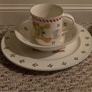 Mikasa „Teddy‘s Christmas“ 2 sets / plate bowl cup